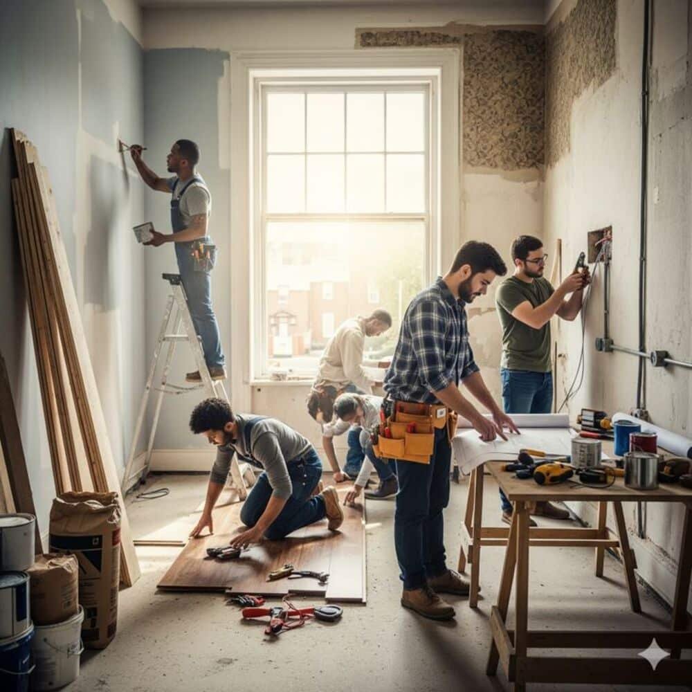 معلمي الدهانات ذوي الخبرة