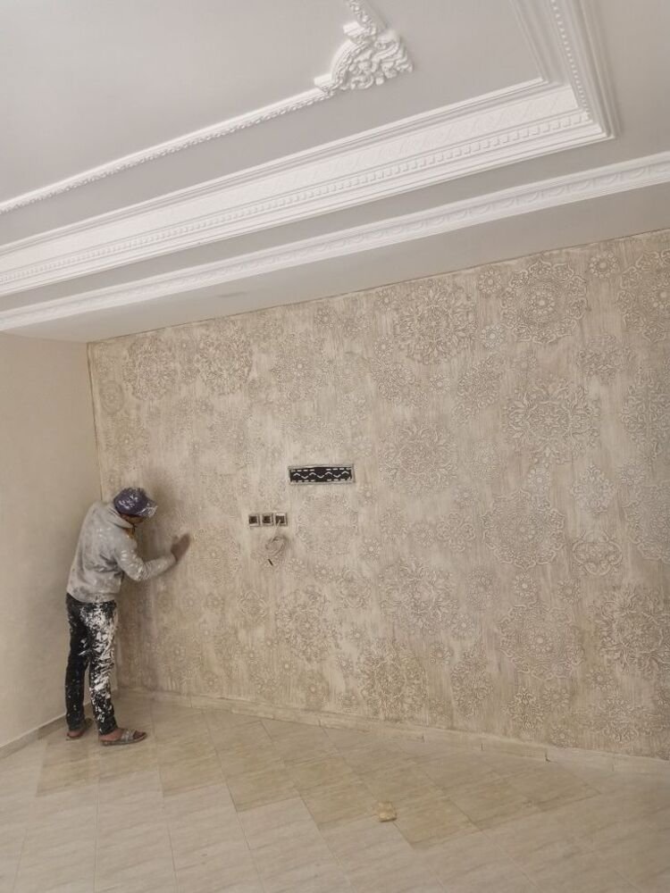 تركيب ورق الجدران في الرياض