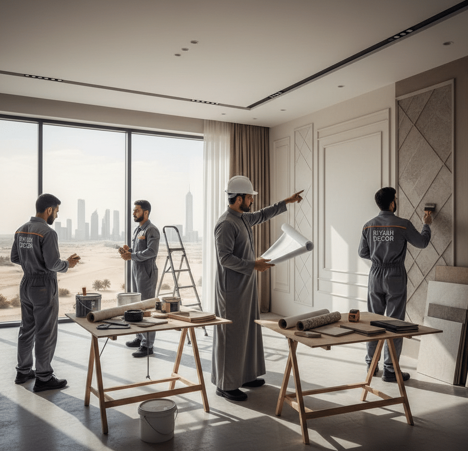 معلم وفنيين ديكورات الرياض