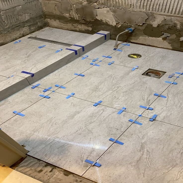 تركيب البلاط والسيراميك